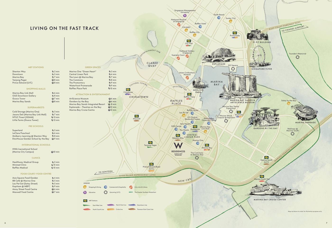 W Residences Location Map